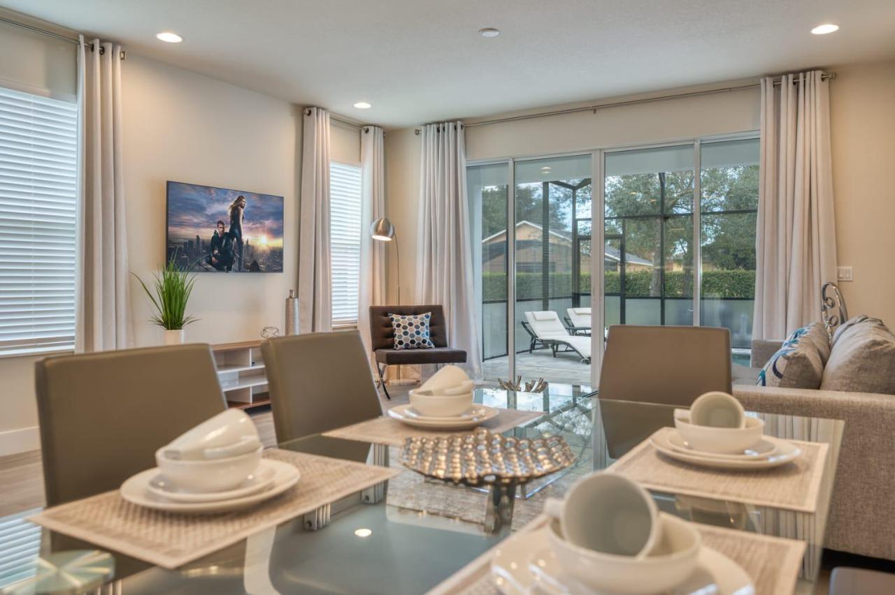 Four Corners Comfortable Townhome With Private Pool Near Disney מראה חיצוני תמונה